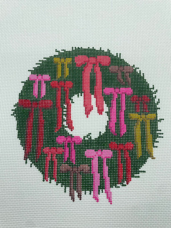 Bow Wreath by JK