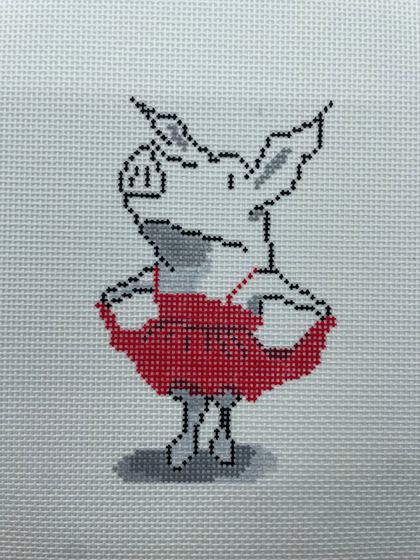 Pig Ready for the Red Carpet