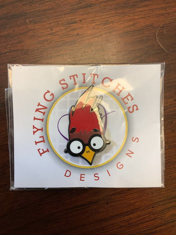 Red Head Birdie Needleminder