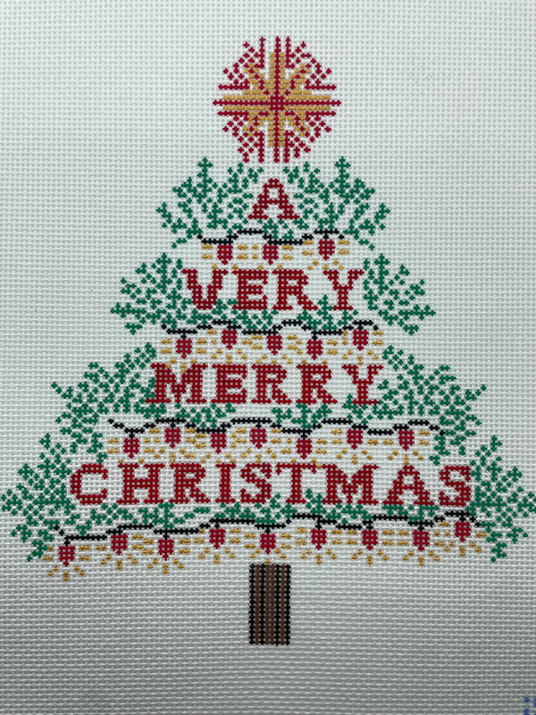 Very Merry Christmas Tree by JK