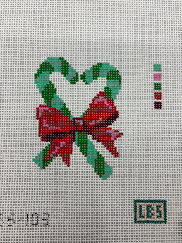 Heart Shaped Candy Canes