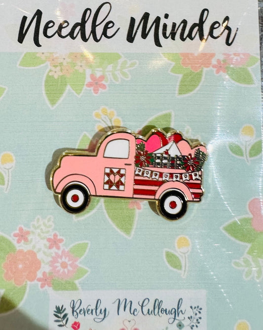 Valentines Vintage Truck Needleminder