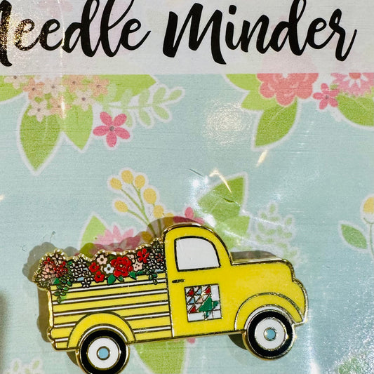 Spring Flower Vintage Truck Needleminder