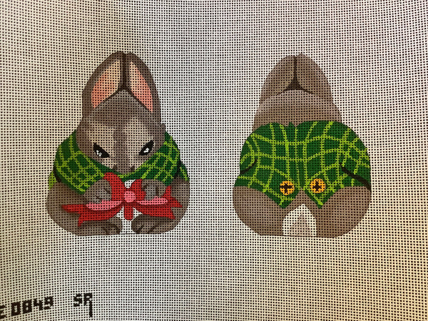 Bunny w/ Present, 2 sided