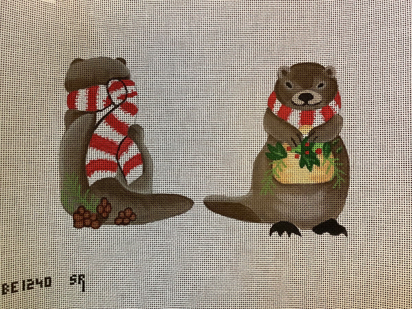 Otter with Scarf, 2 sided