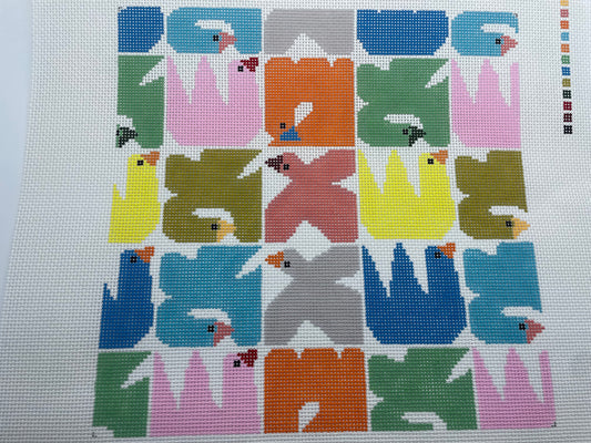 Multi Colored Birds