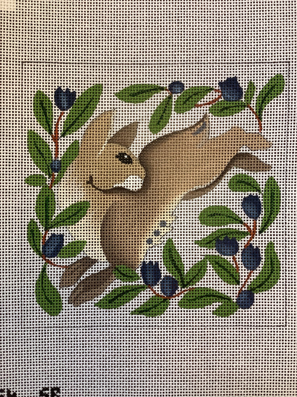 Bunny in Blueberries