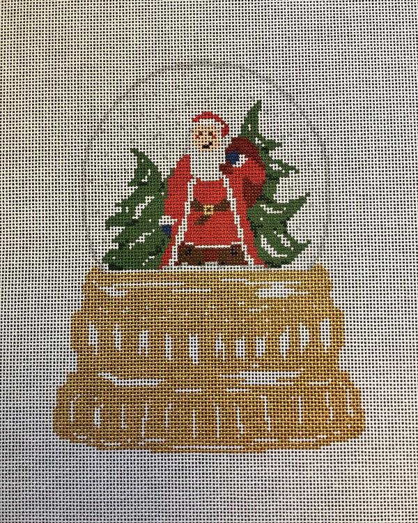 Santa Snow Globe