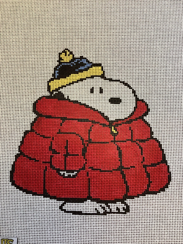 Snoopy In Puffer Coat