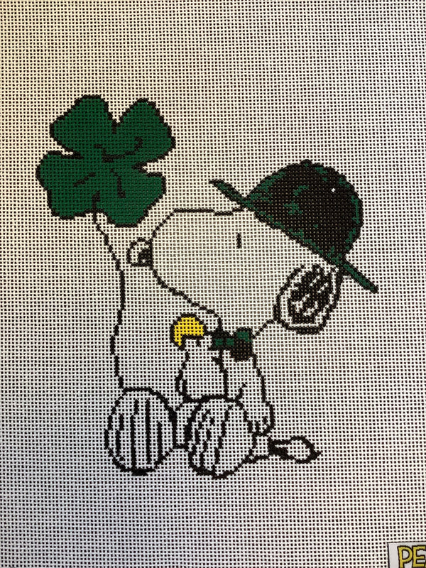 Snoopy w/ Shamrock