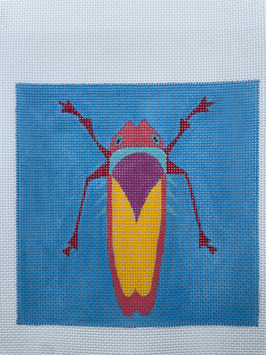 Pink and Orange Bug