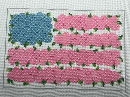 Hydrangea US Flag