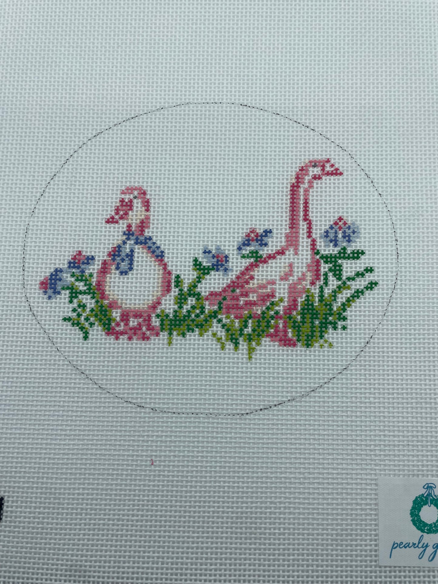 Pink Goose Oval