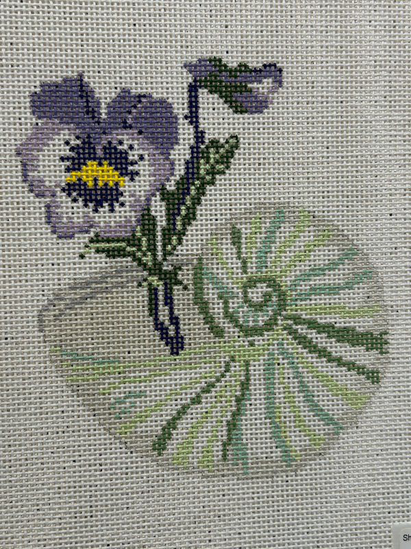 Shell Series - Pansies