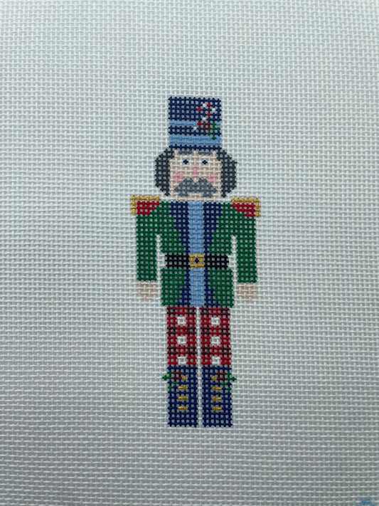 Gingham Nutcracker - Candy Cane Hat