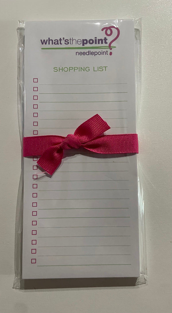 Shopping Skinnie Notepad