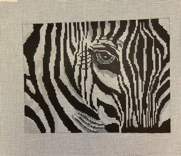 Black and White Zebra Clutch