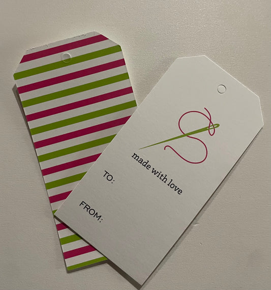 Custom gift tags