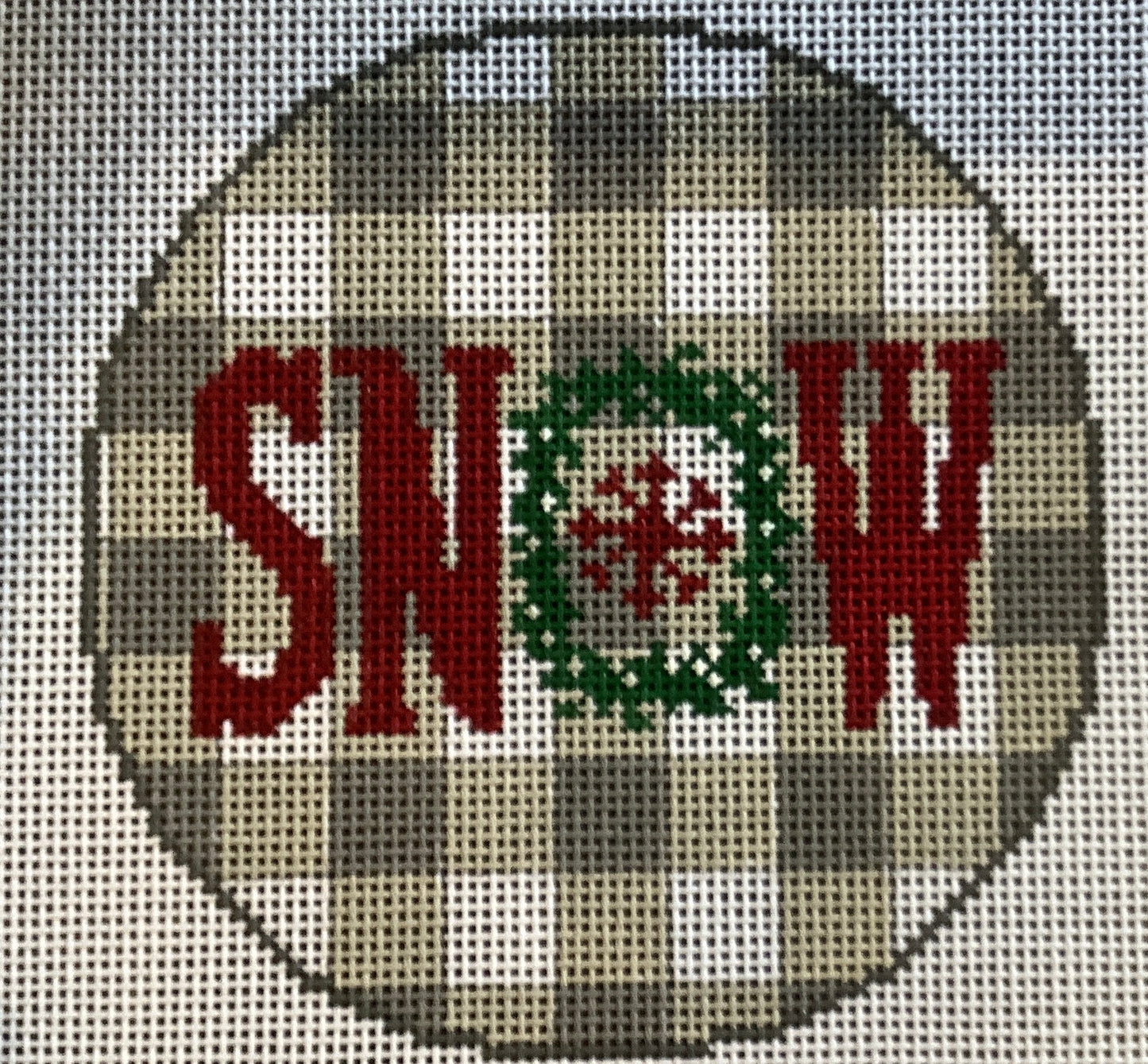 SNOW on GIngham