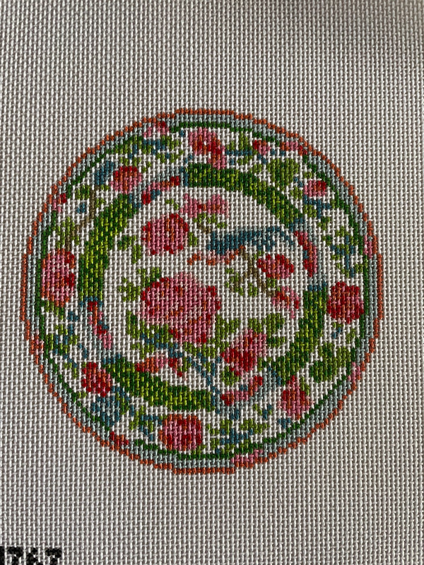 Chinoiserie Plate Canvas