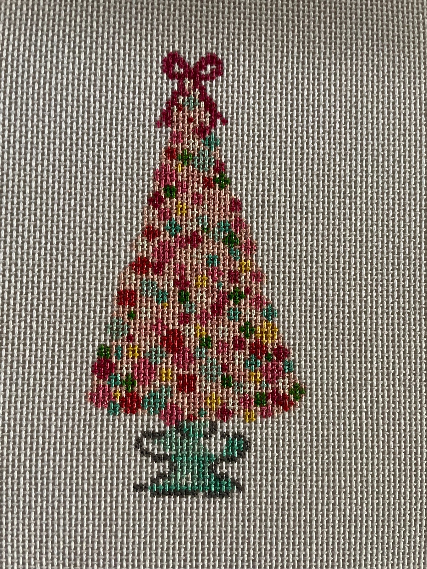 Pink Tree Ornament