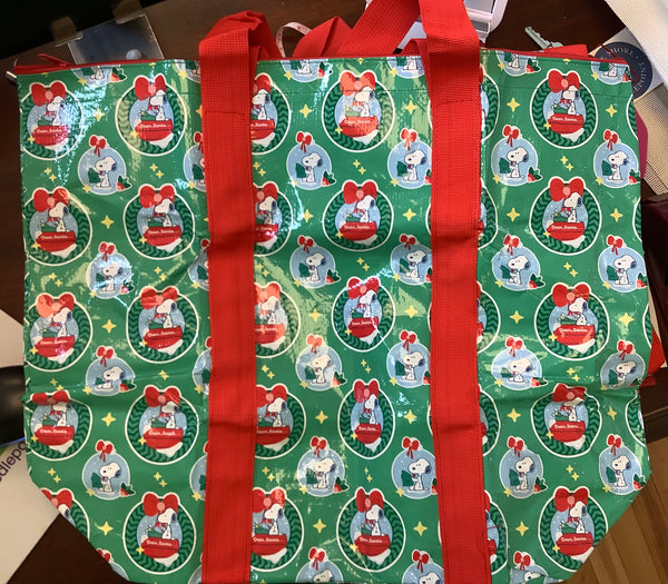 Peanuts Dear Santa Large Project Bag