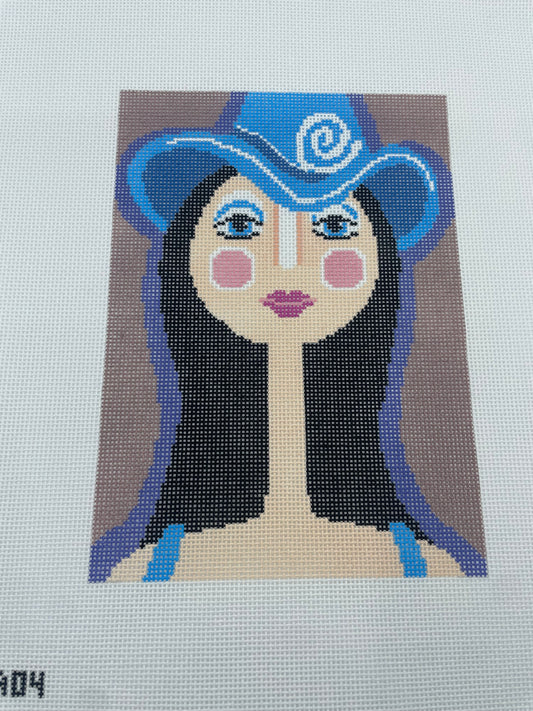 Blue Cowboy Hat