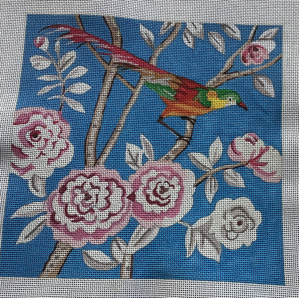 Colorful Bird on Branch