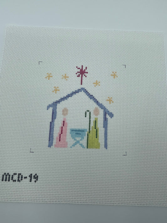 Pastel nativity
