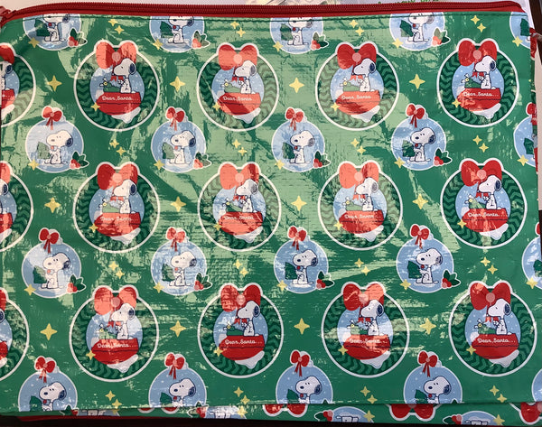 Peanuts "Dear Santa" Medium Project Bag