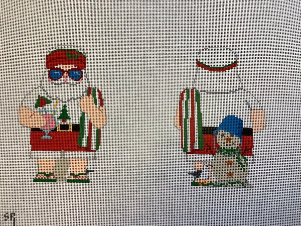 Beach Santa - 2 sided