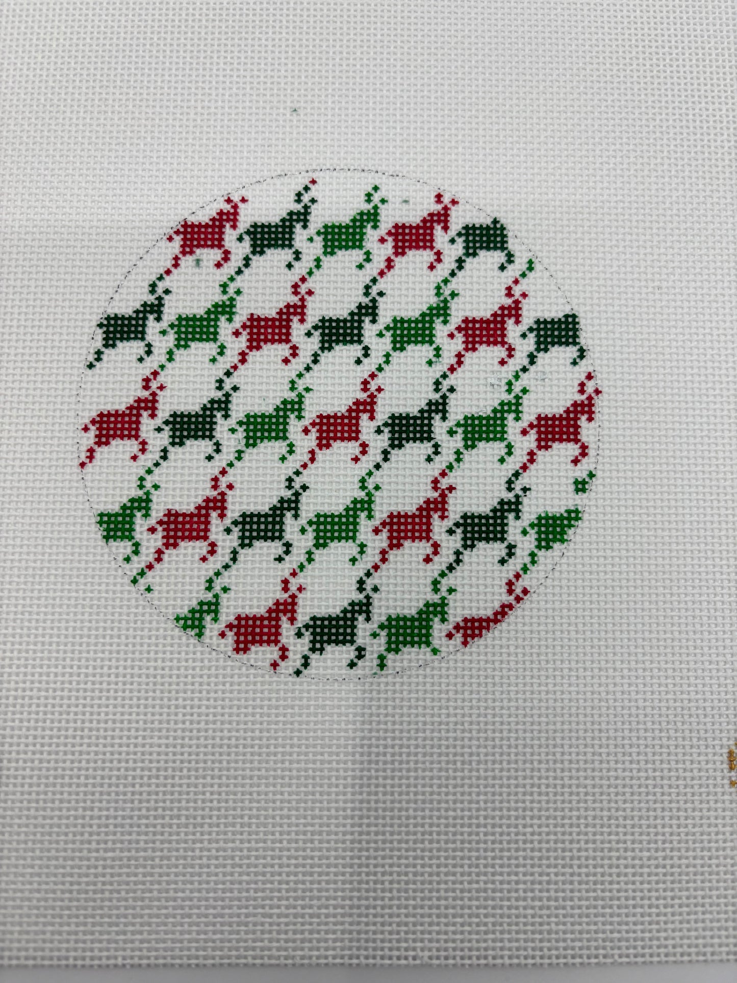Reindeer Tooth Round