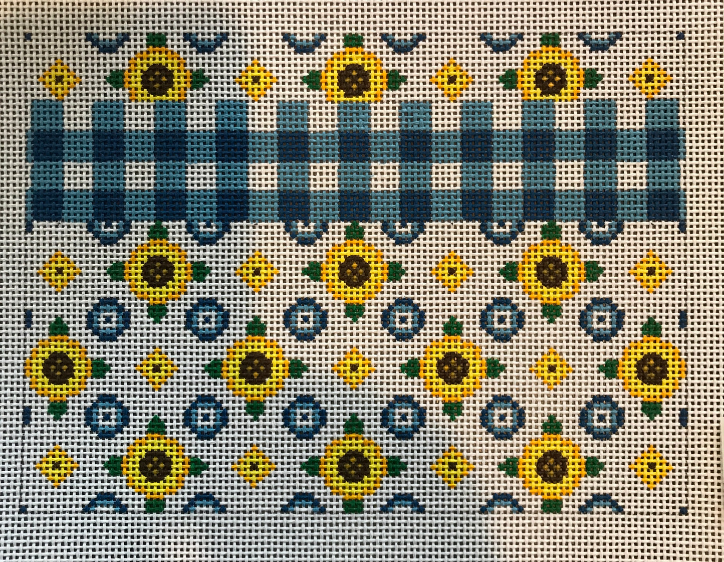 Gingham and Sunflowers