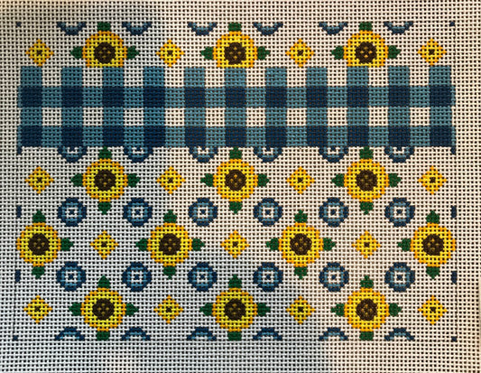 Gingham and Sunflowers