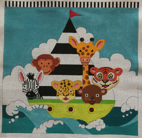 Animals on Sailboat