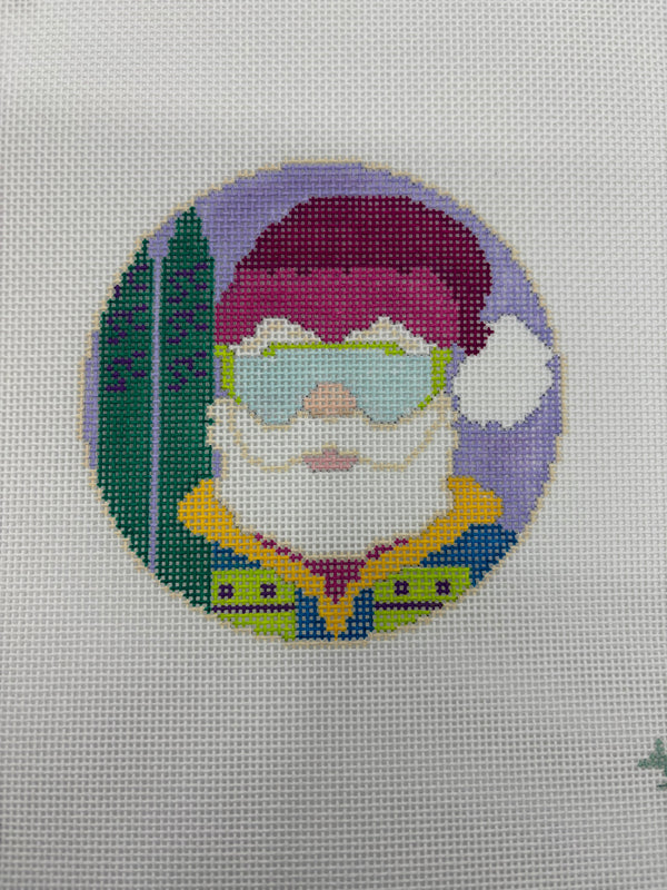 Santa Skier Dude