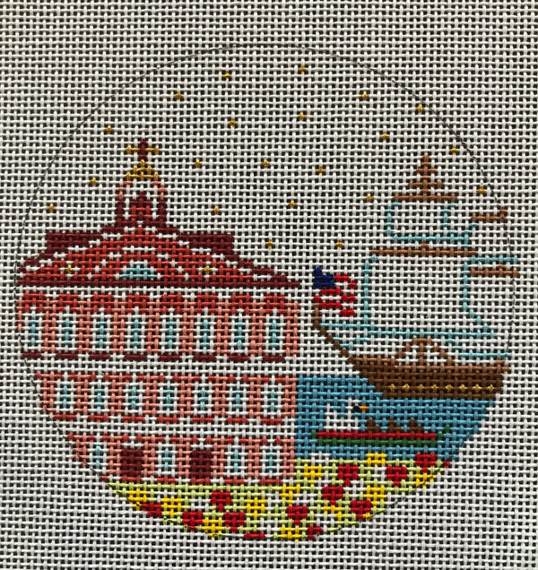 Boston Round Coco Frank