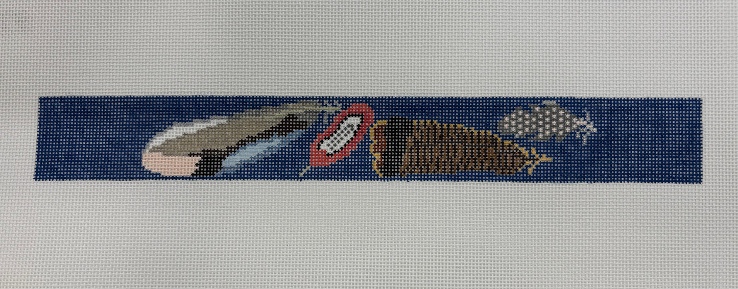 Game Bird Feathers Key Fob
