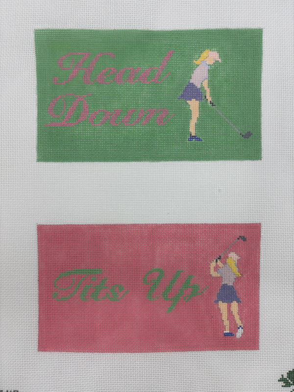 Heads Down, Tits Up Eyeglass Case