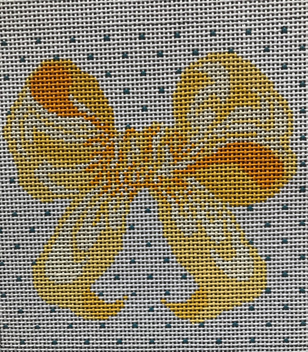 Yellow Bow 5 x 5