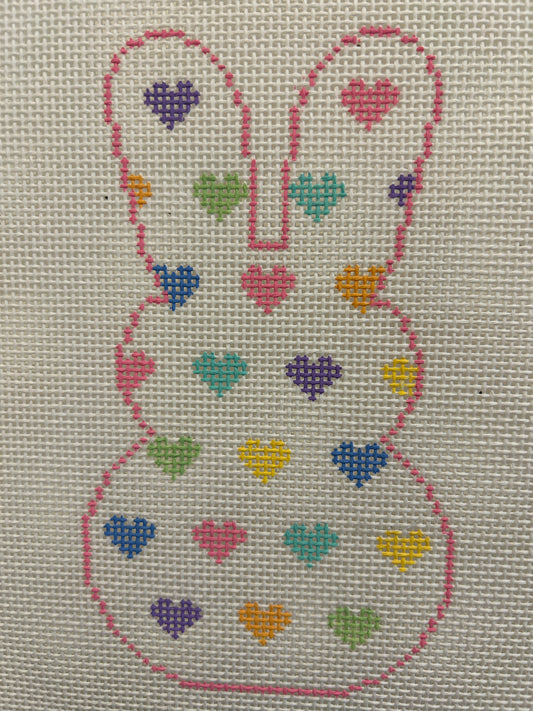 Heart Bunny Multicolor