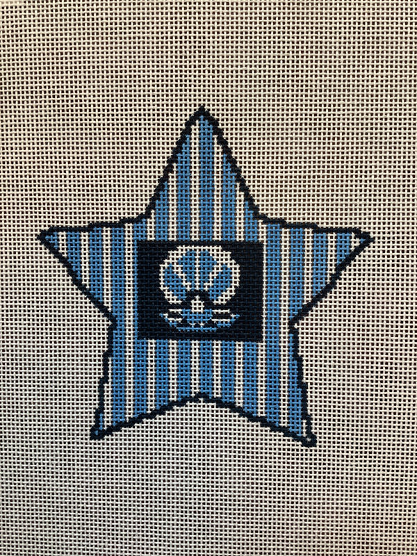 Star with Pearl Shell Ornament
