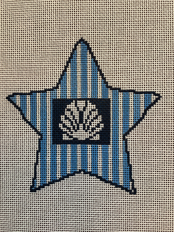 Star with Scalloped Shell Ornament