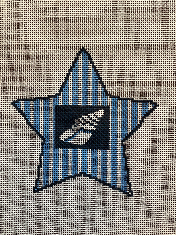 Star with Conch Shell Ornament