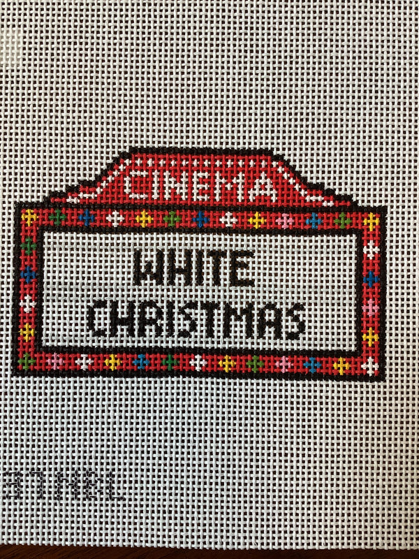 White Christmas Marquee