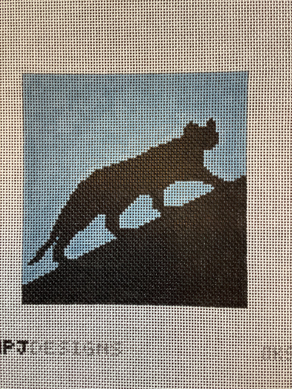 On the Prowl Blue Cat