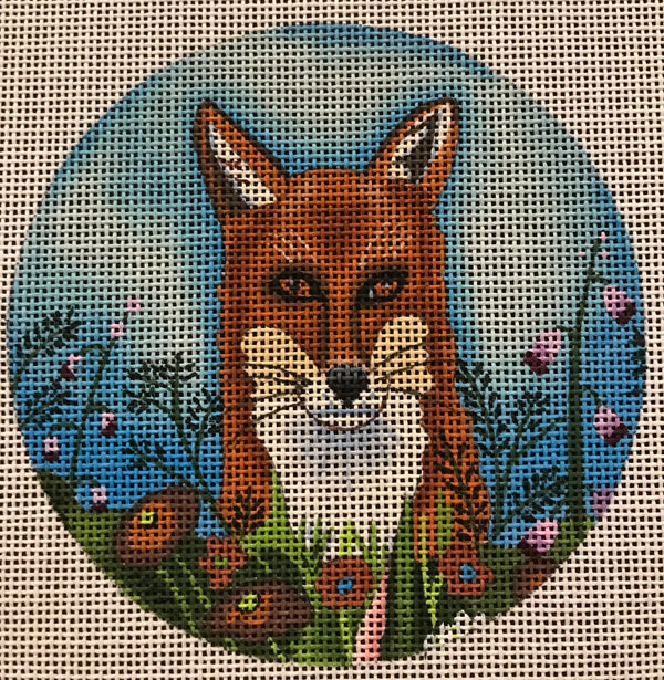 Fox in the Flowers