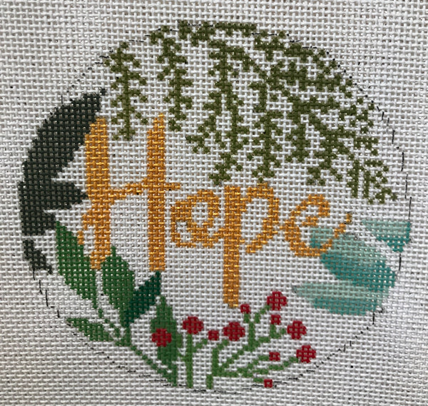 Hope Ornament White/Gold