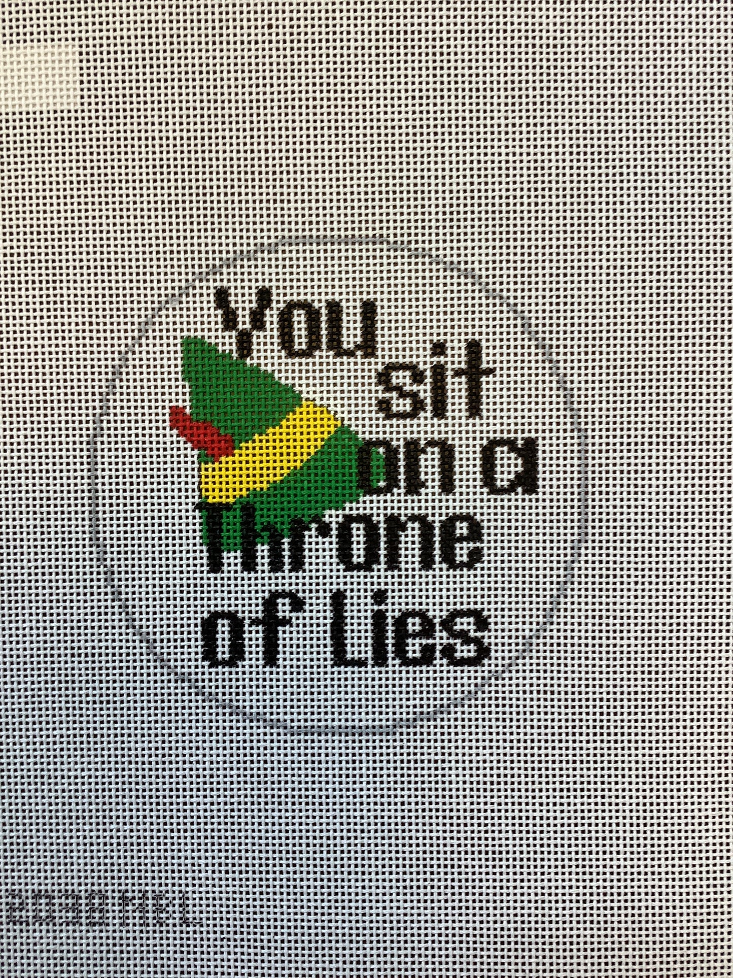 You Sit on a Throne of Lies