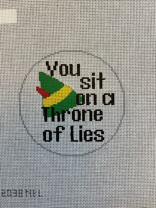 You Sit on a Throne of Lies